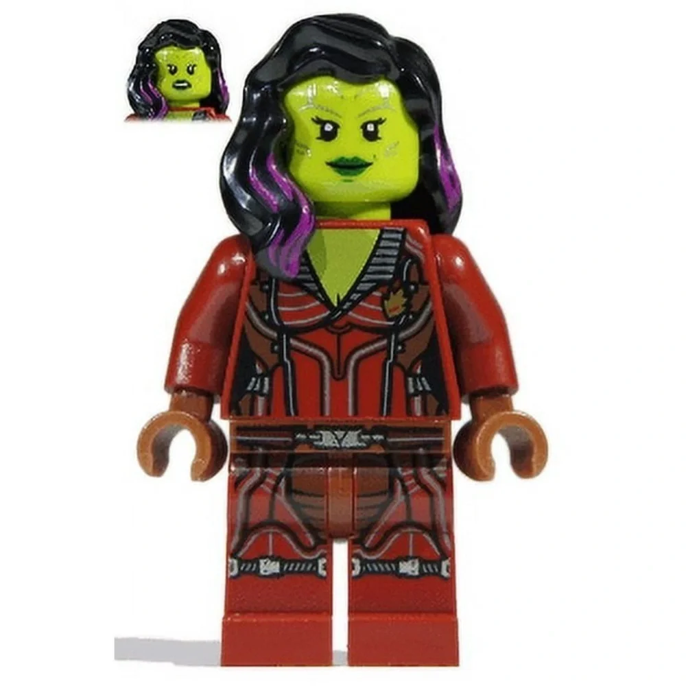 LEGO Marvel Guardians of the Galaxy Gamora Minifigure